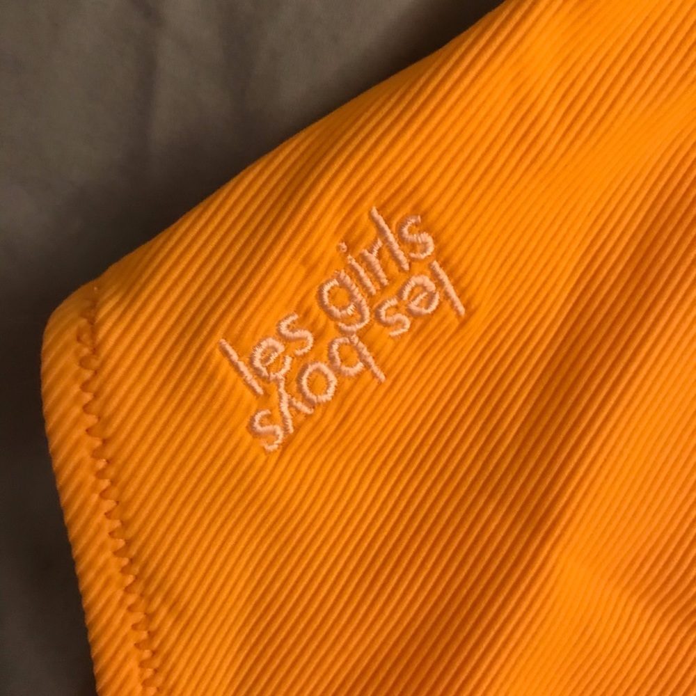 Les Girls Les Boys Ribbed One Piece Swimsuit, M - Picture 5 of 6
